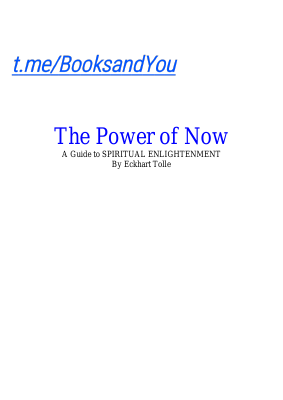 The Power Of NOW.pdf
